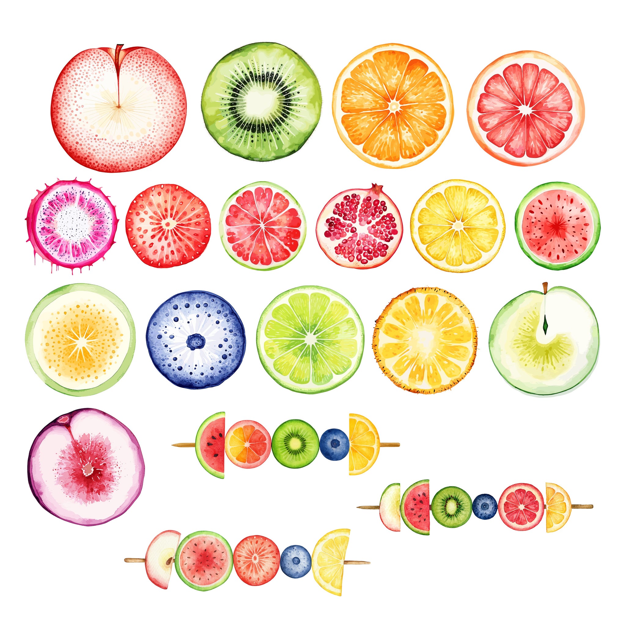 Fruit Slices Ephemera