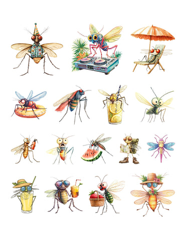 Quirky Mosquitos Ephemera