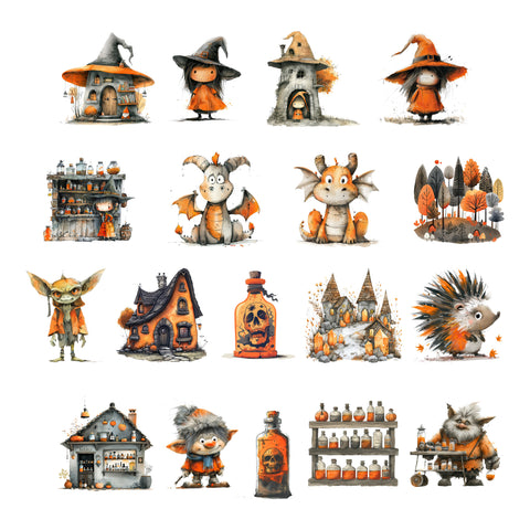 Halloween Delights Ephemera Pack