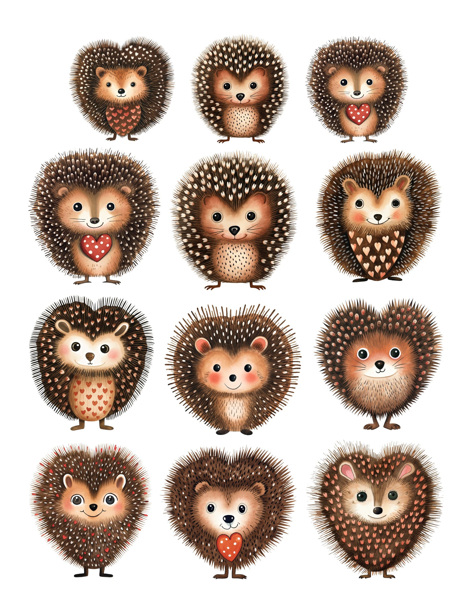 Hedgehogs In Love Ephemera