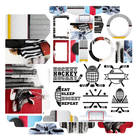 Ice Hockey Essentials Ephemera