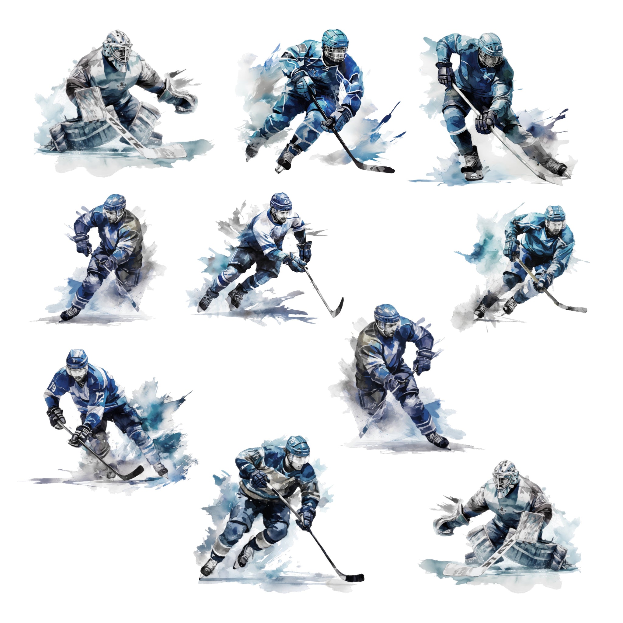 Ice Hockey Players Ephemera