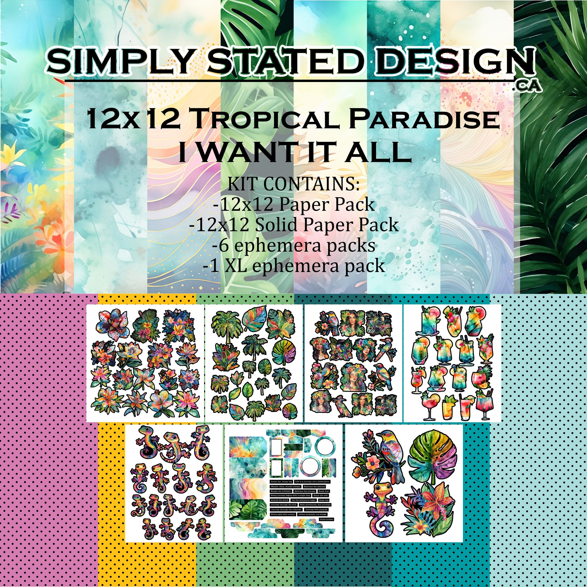 Tropical Paradise – simplystateddesign