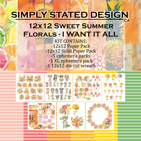 I Want It All - Sweet Summer Florals
