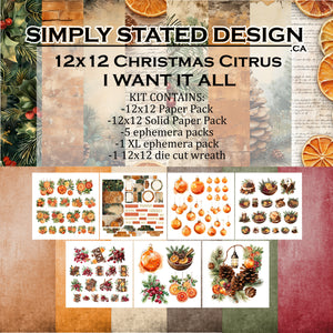 I Want It All - Christmas Citrus