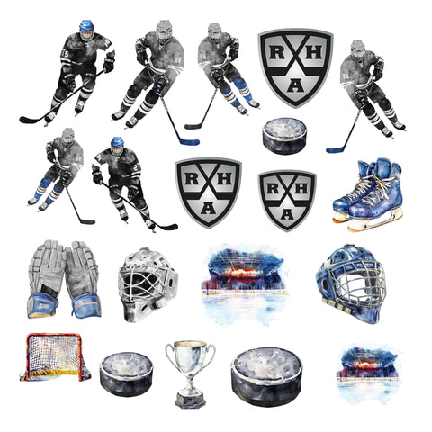 Custom Ice Hockey Ephemera for Carol
