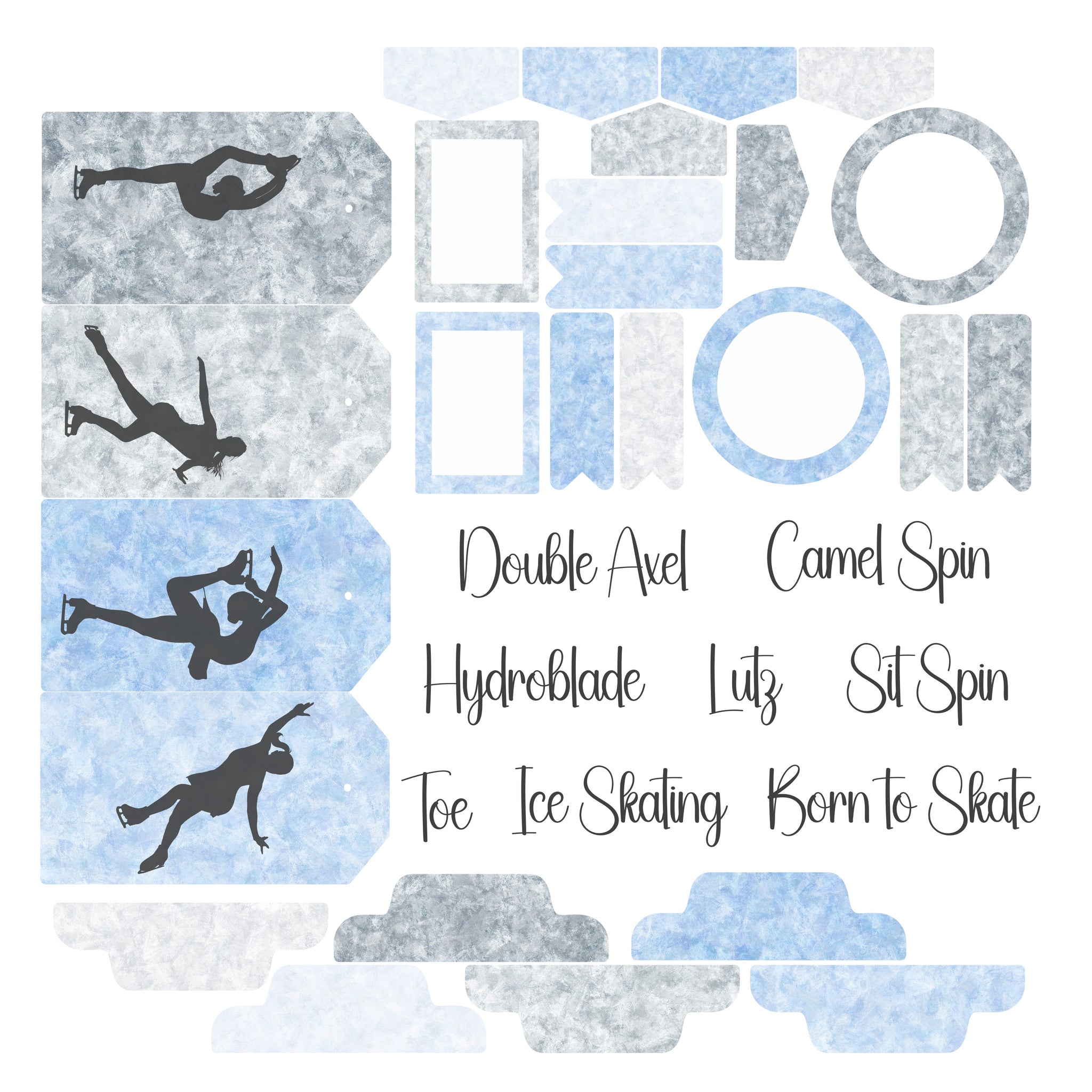 Ice Skating Essentials Ephemera