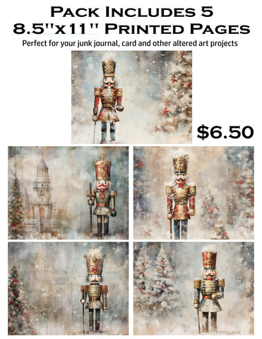 Nutcracker 8.5 x 11 Paper Pack