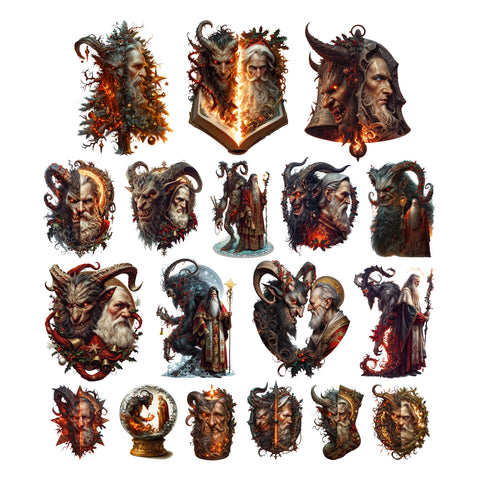 Krampus vs. St Nick Ephemera