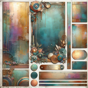 Metal Walls Paper 8