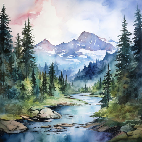 Mountain Scenes Paper 2