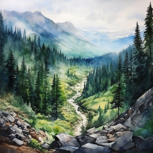 Mountain Scenes Paper 3