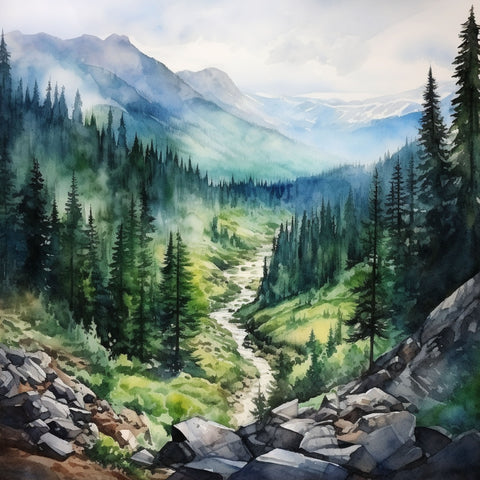 Mountain Scenes Paper 3