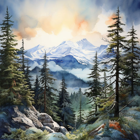 Mountain Scenes Paper 5