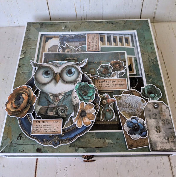 Eclectic Aviary Memory Box Class Kit