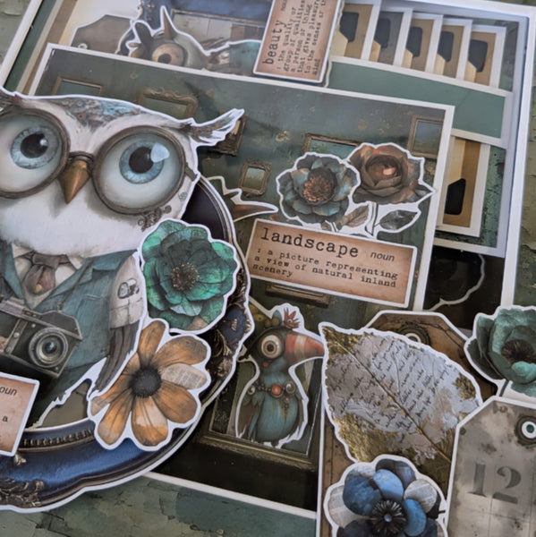 Eclectic Aviary Memory Box Class Kit