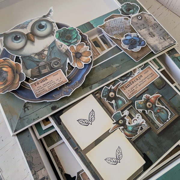 Eclectic Aviary Memory Box Class Kit