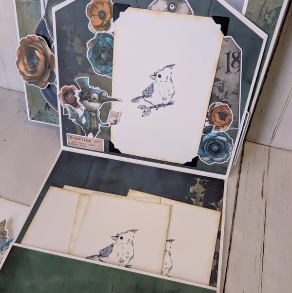 Eclectic Aviary Memory Box Class Kit