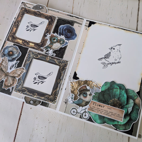 Eclectic Aviary Memory Box Class Kit