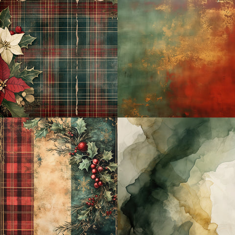 Victorian Christmas Paper 10