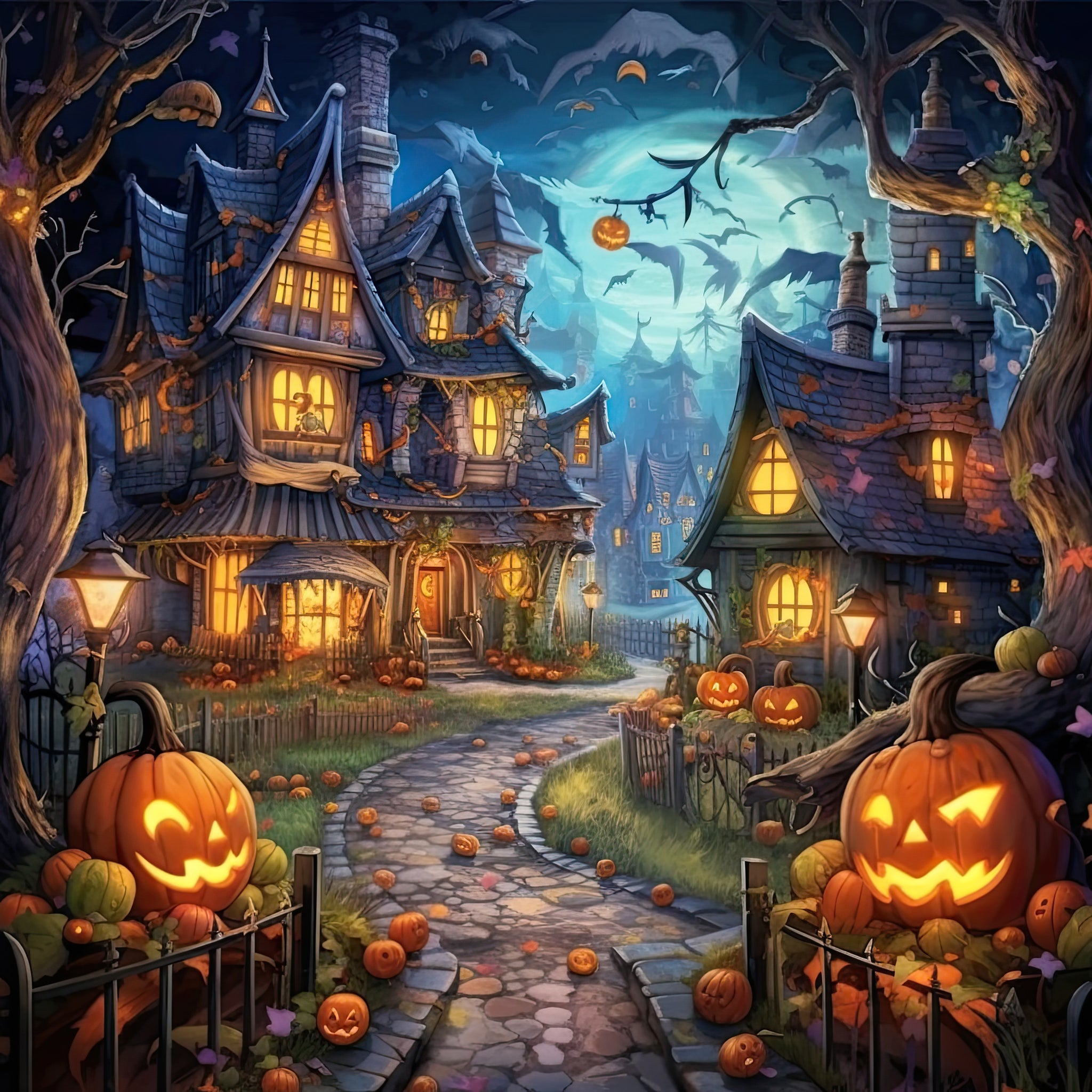 Halloween Town Paper 5