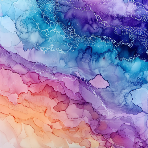 Purple and Coral Paper 5