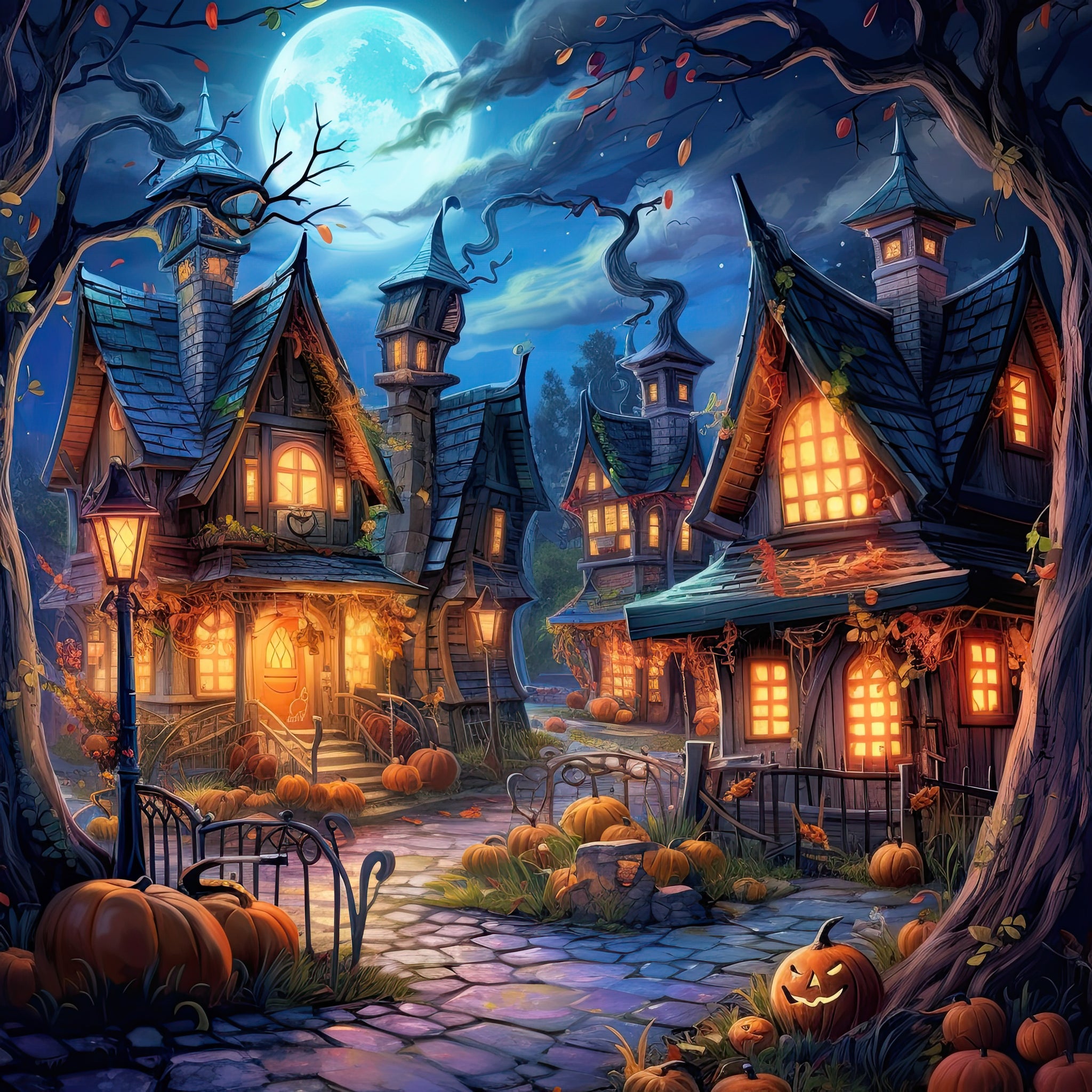 Halloween Town Paper 6