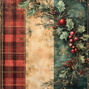 Victorian Christmas Paper 7