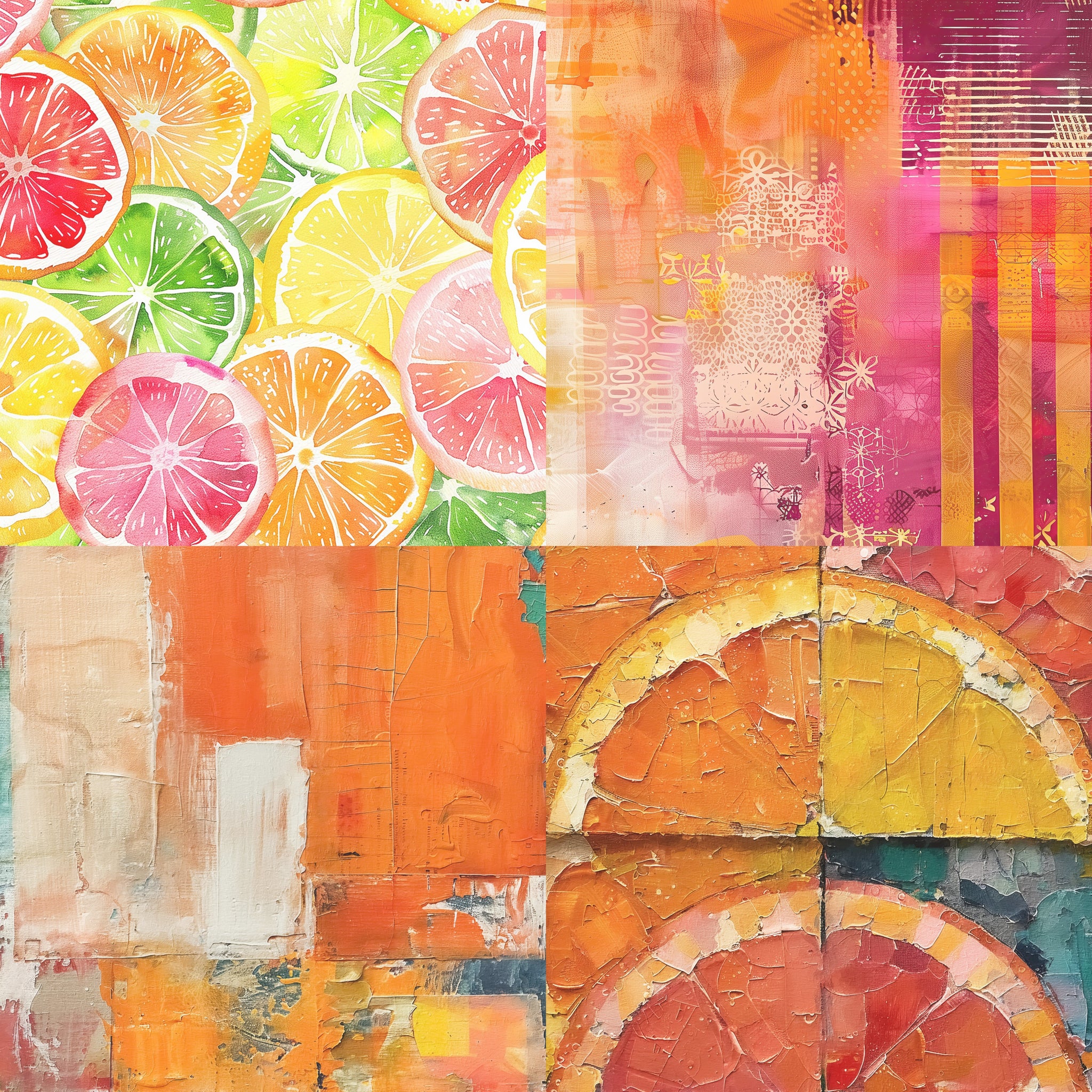 Sweet Summer Florals Paper 9