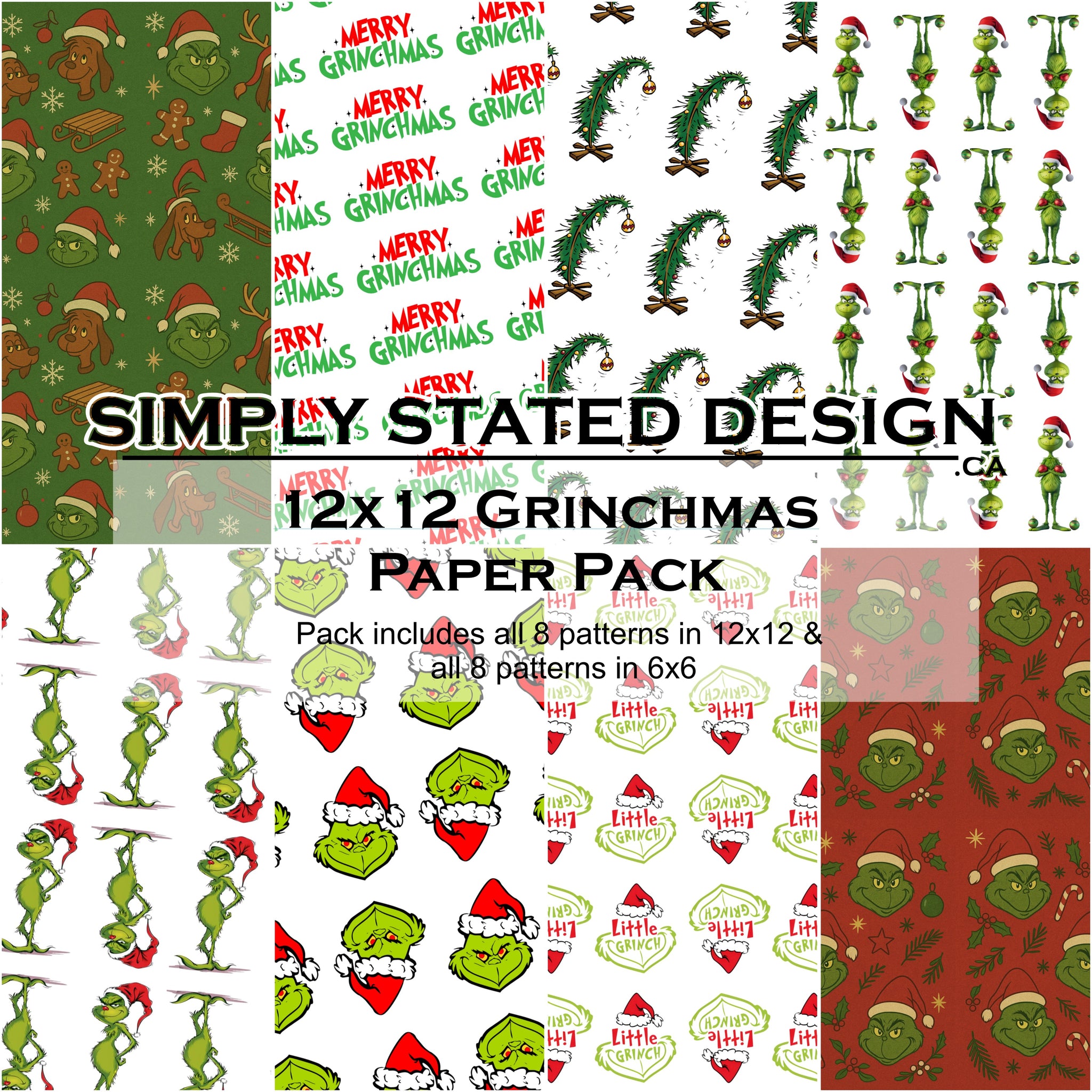Grinchmas 12x12 Paper Pack