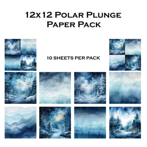 Polar Plunge 12x12 Paper Pack