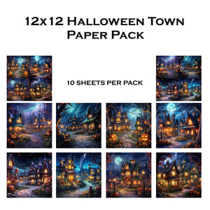 Halloween Town 12x12 Paper Pack