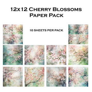 Cherry Blossom 12x12 Paper Pack