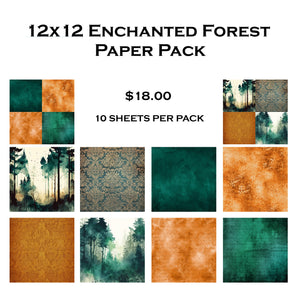 Enchanted Forest 12x12 Paper Pack