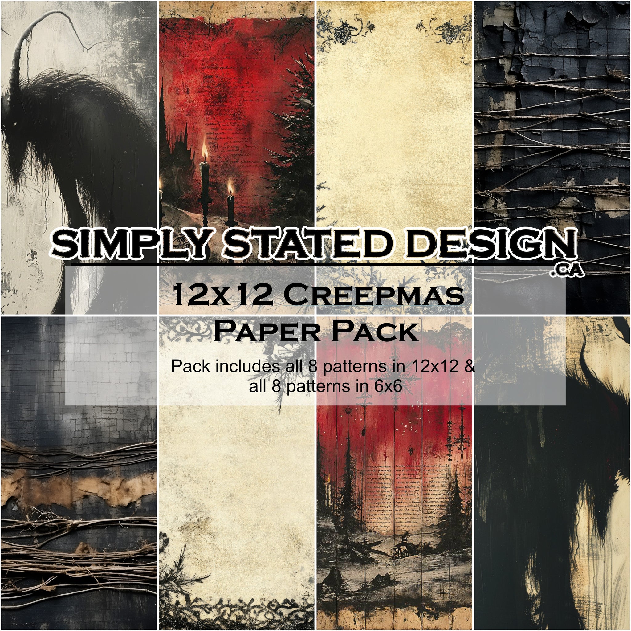 Creepmas 12x12 Paper Pack