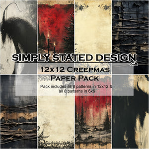 Creepmas 12x12 Paper Pack