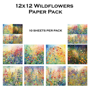 Wildflowers 12x12 Paper Pack