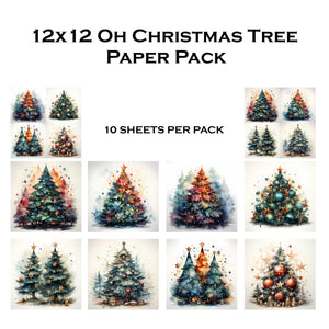 Oh Christmas Tree 12x12 Paper Pack