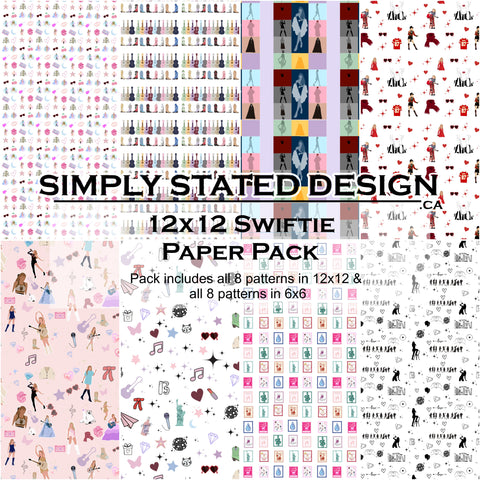 Swiftie 12x12 Paper Pack