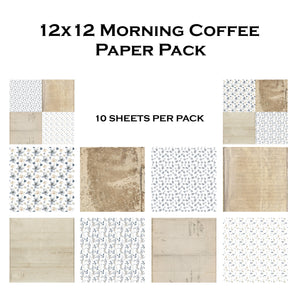 Morning Coffee 12x12 Paper Pack