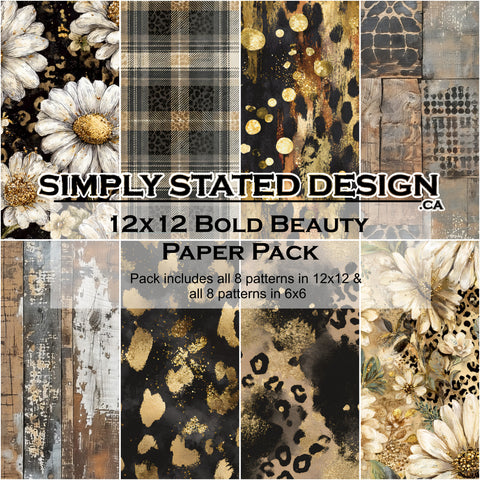 Bold Beauty Paper Pack