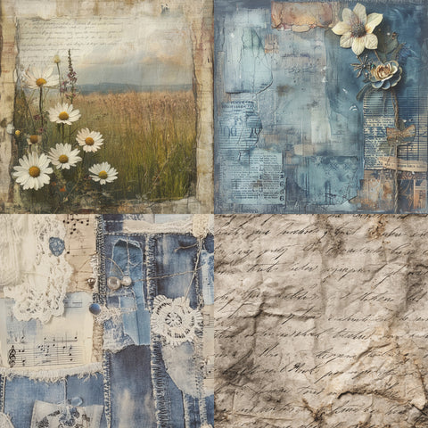Denim & Daisies Paper 10