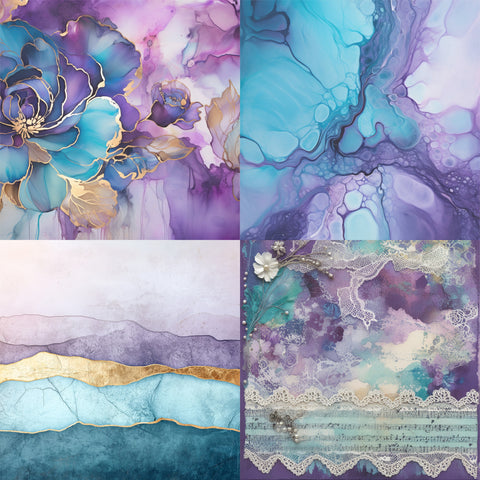 Amethyst Garden Paper 10