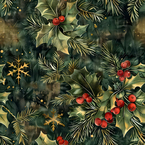 Christmas Citrus Paper 1