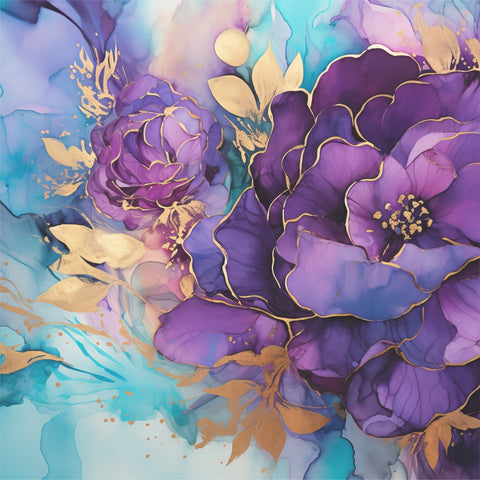 Amethyst Garden Paper 1