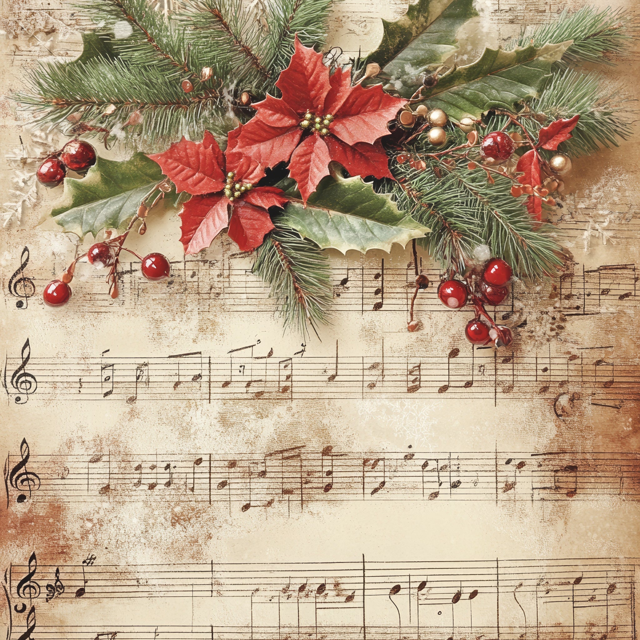 Christmas Music Paper 3