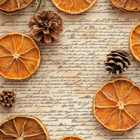 Christmas Citrus Paper 4
