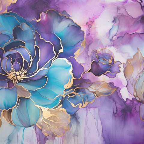 Amethyst Garden Paper 5