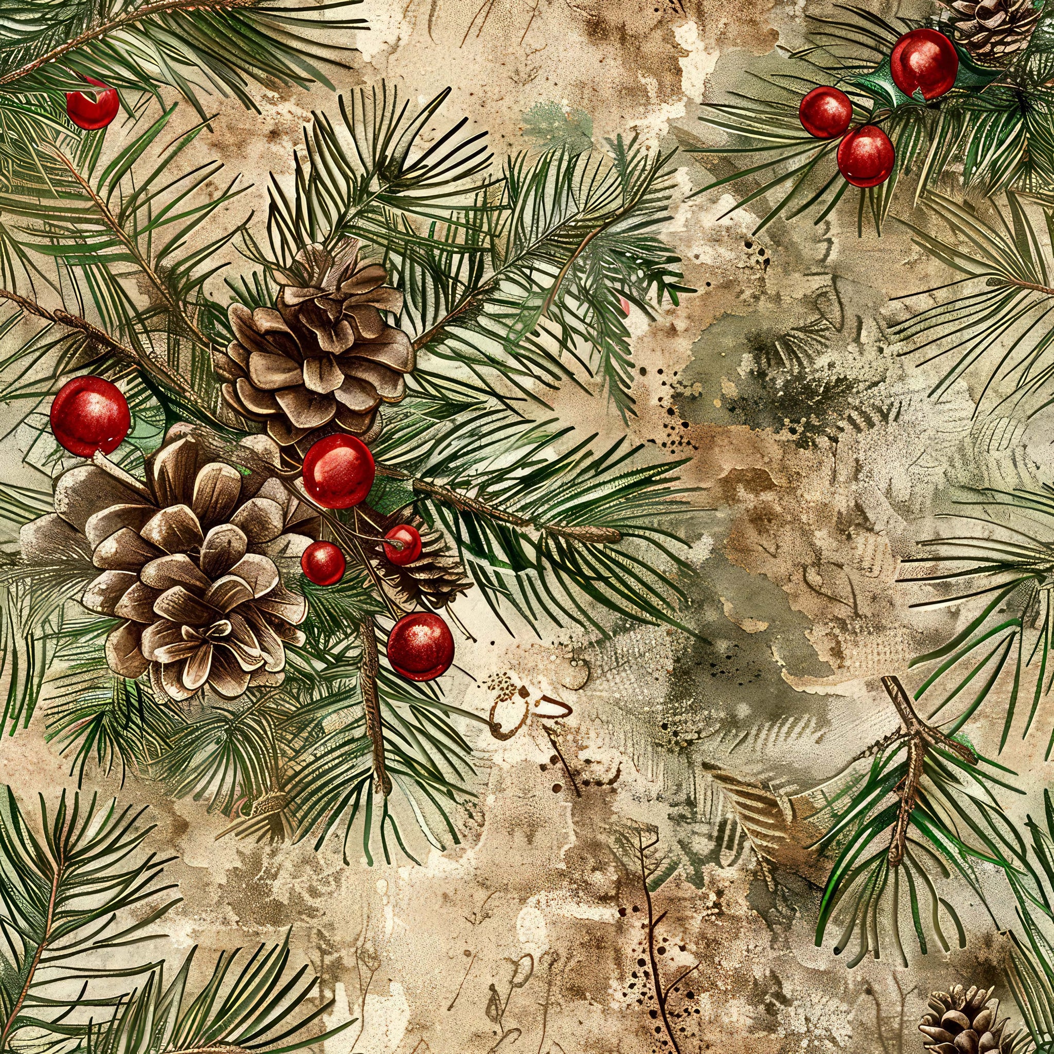Christmas Citrus Paper 5