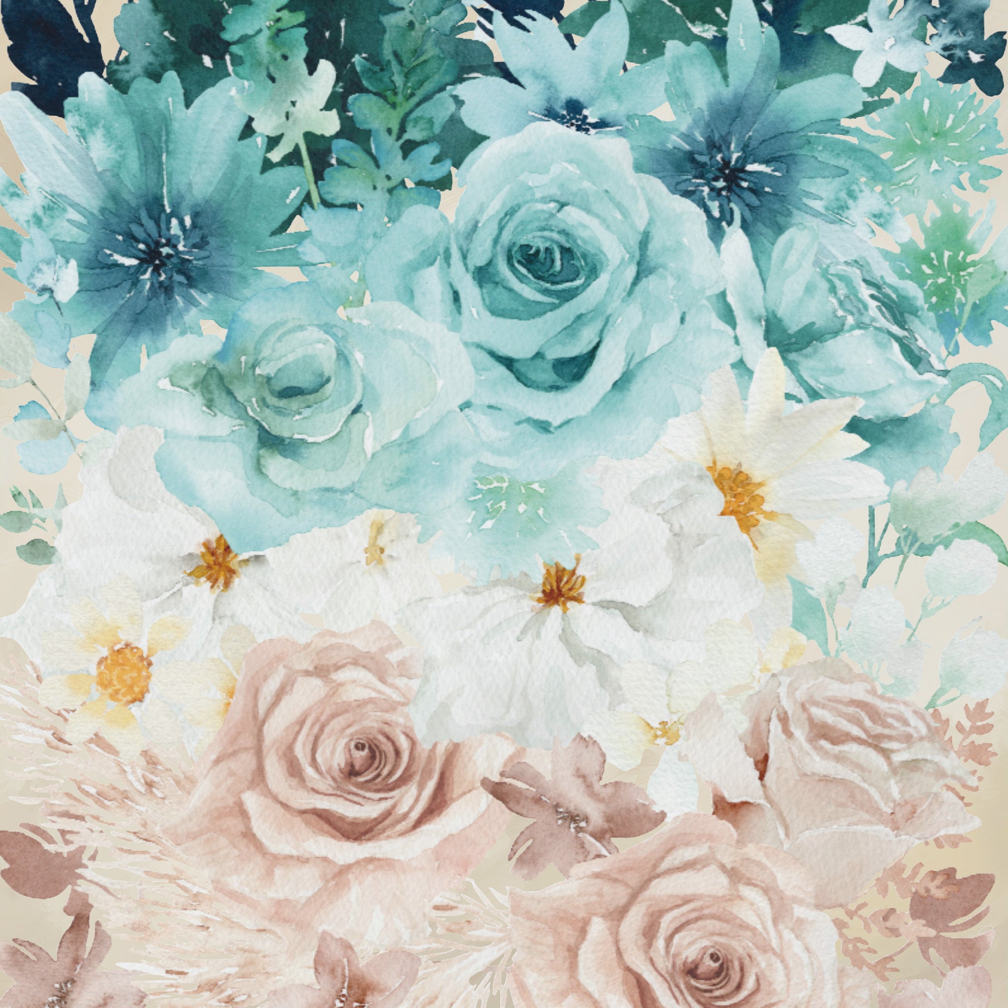 Shades Of Teal Paper 5